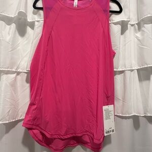 Lululemon Sculpt Tank - Sonic Pink - Size 12